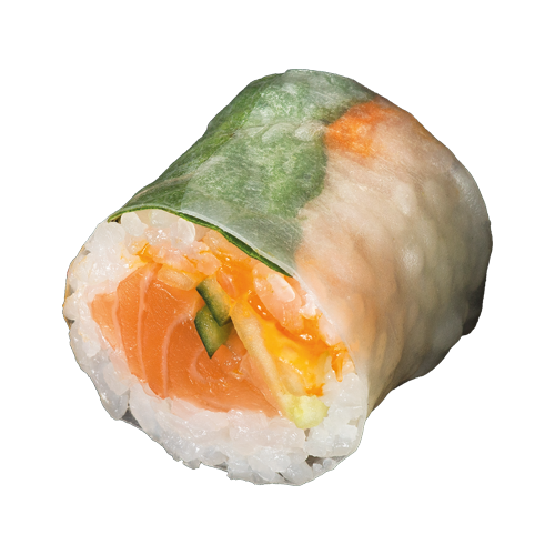 Spring Roll Spicy Salmon (würzig scharf)