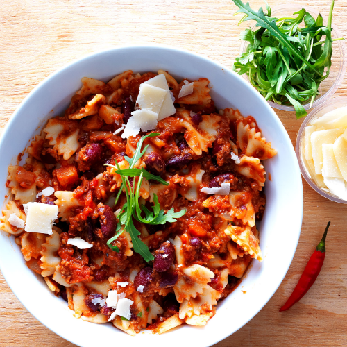 Pasta con Carne
