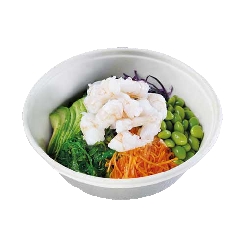 Poke Bowl Lemongrass Shrimps