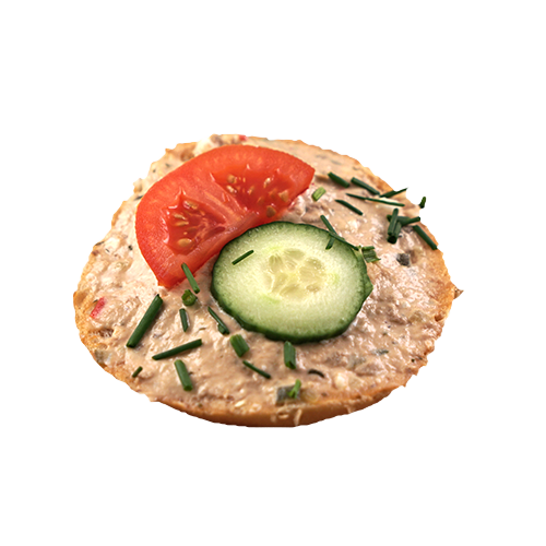 Brötchen mit Thunfischsalat