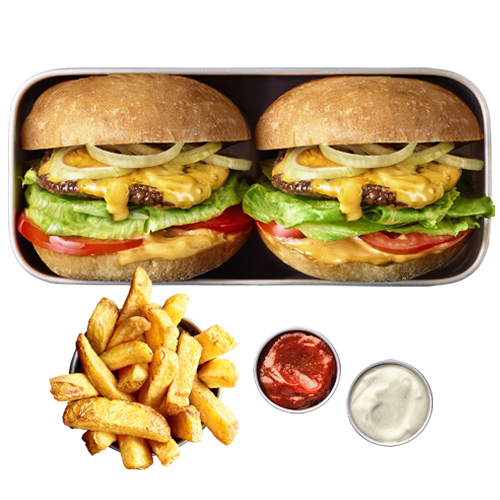 CHEESEBURGER'ista x 2 Box