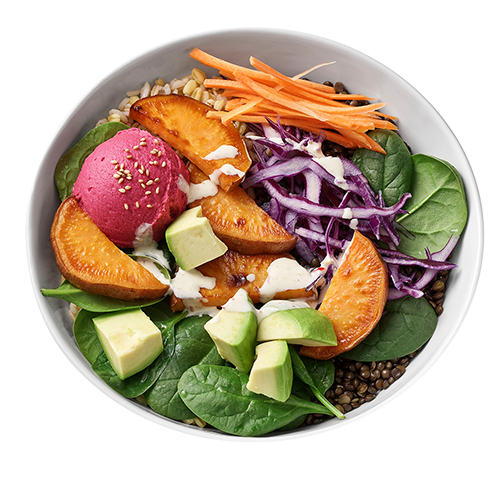 Linsen Avocado Bowl