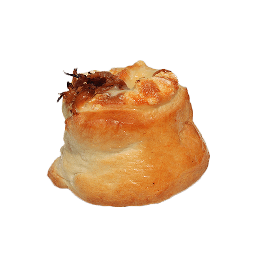 Pizzabrötchen Pulled Beef