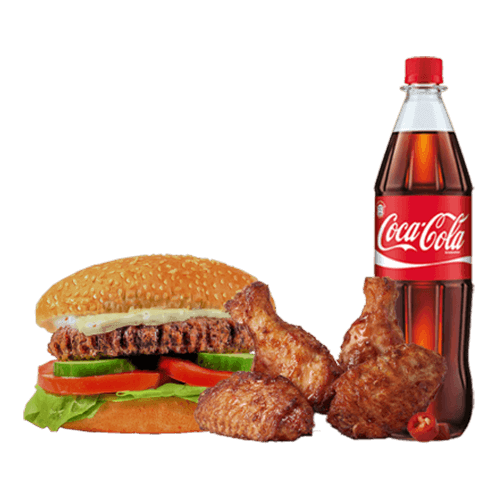 Burger Plus Menü 2