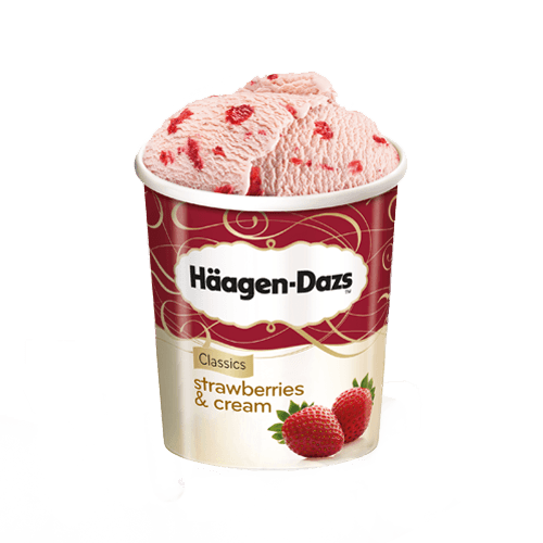 Strawberry & Cream 460ml