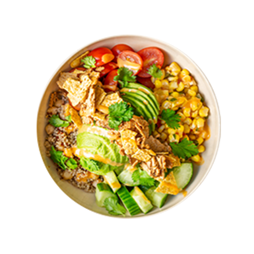 New Burrito Bowl (vegan, lactose free, gluten free)