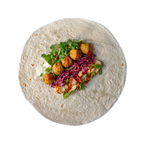 Spicy Falafel Wrap (scharf)