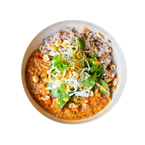 Thai Rice Bowl (vegan, laktosefrei)