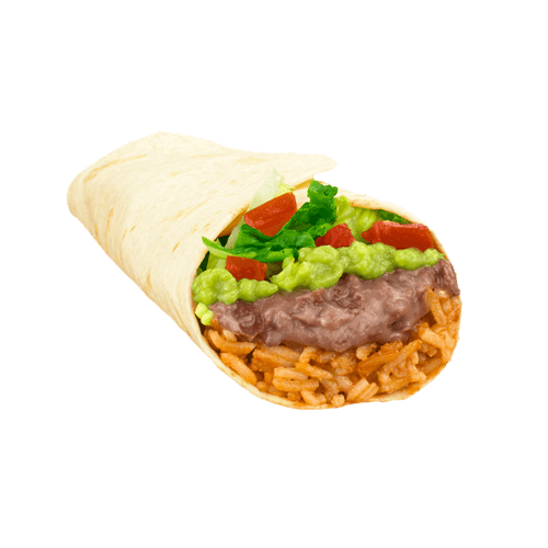 Deep Green Burrito (vegan)