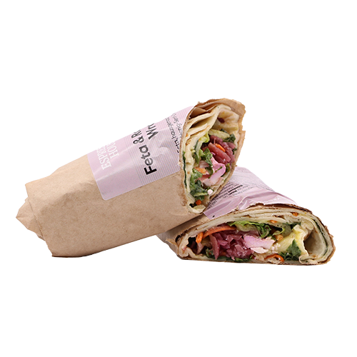Feta & Rotkraut Wrap