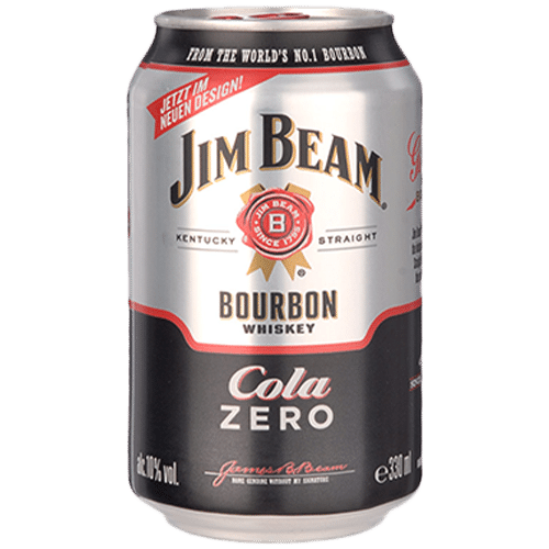 Jim Beam Bourbon Cola Zero 0,33l