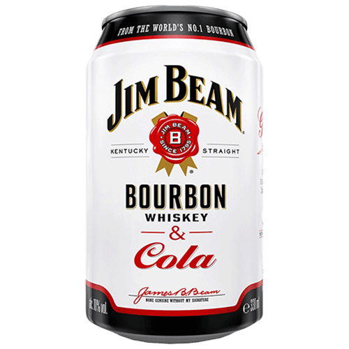 Jim Beam Bourbon Cola 0,33l