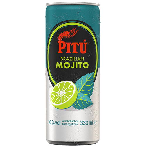 Pitu Brazilian Mojito Cocktail 10% Vol. 0,33l