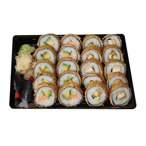 Crispy Lachs Crunchy Roll