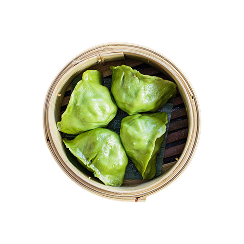 Green Vegi Dumplings (4 pieces)