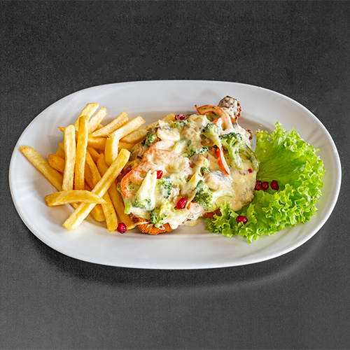 Hollandaise-Schnitzel