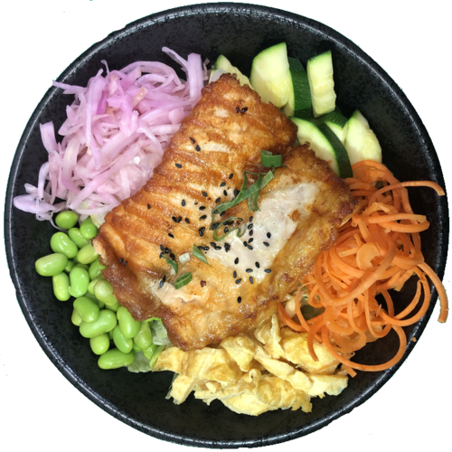 Bowl Gegrillter Lachs