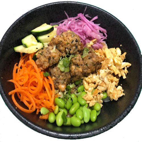 Bowl Lachsboulette