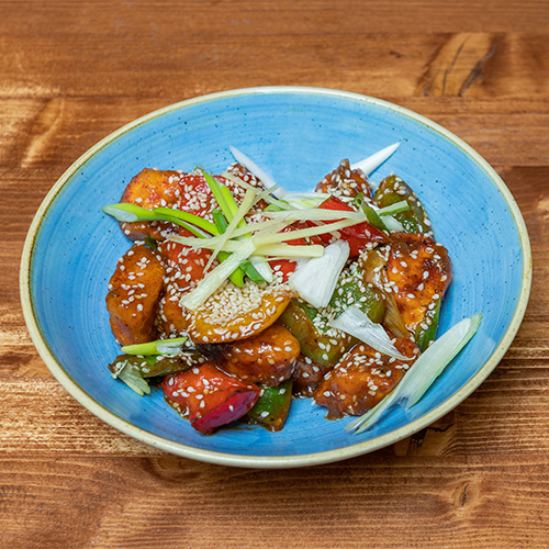 Honey Chili Paneer (scharf)