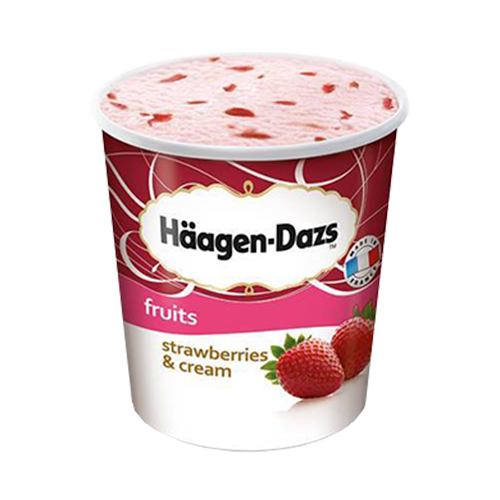 Häagen Dazs Strawberry and Cream 460ml