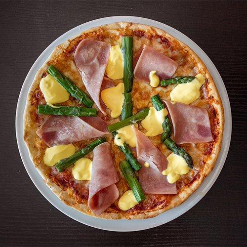 Pizza Spargel