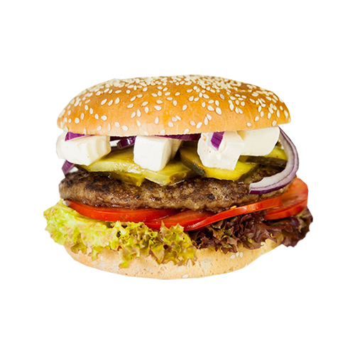 Schafskäseburger