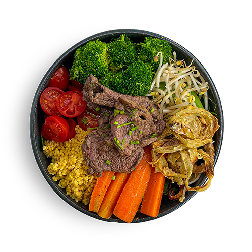 Die saftige Ochsenfetzen-Bowl