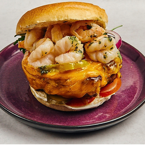 Surf and Turf Burger