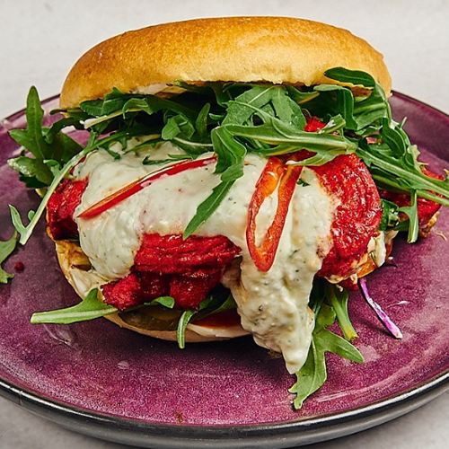 Tandoori-Chickenburger