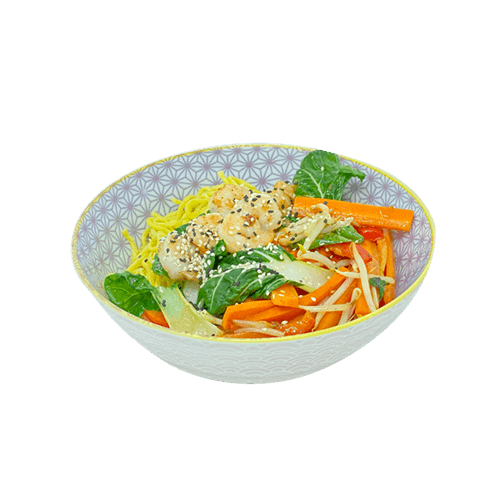 DIY Fried Noodle Bowl