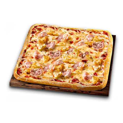 Mittagsschmaus Pizza Hawaii