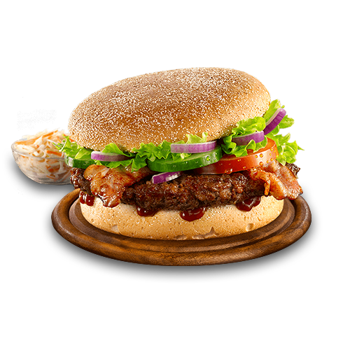 Barbecue-Bacon Burger