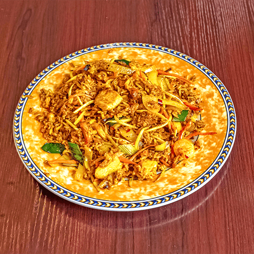 Nasi-Bami-Goreng (scharf)