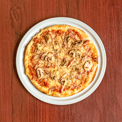 Pizza Prosciutto e Funghi