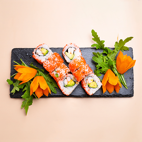 Ebi Avocado Inside-Outside Roll