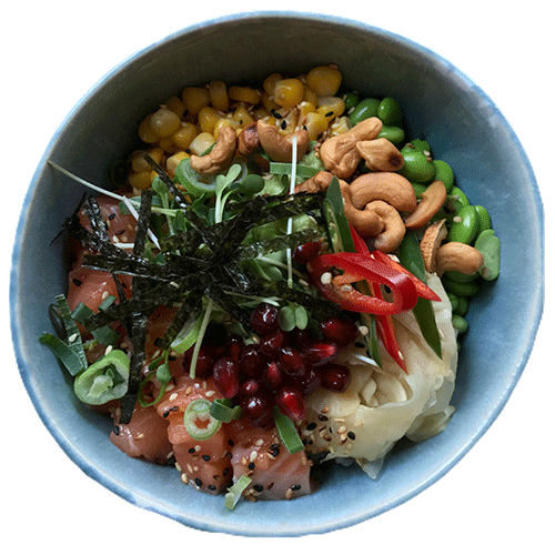 Sashimi Bowl Fisch