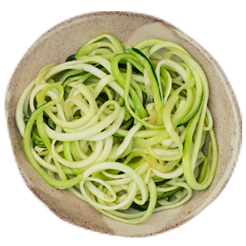 Zucchini-Nudeln (vegan)