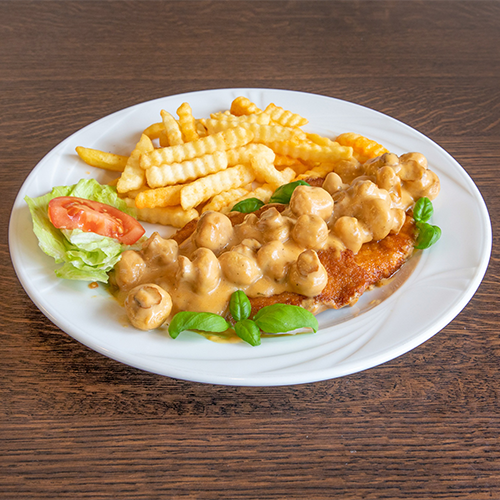 Champignonschnitzel