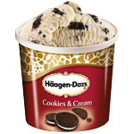 Häagen Dazs Cookies & Cream 500ml