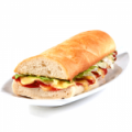Baguette Double Trouble Salami