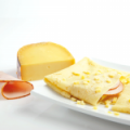 Crêpes mit Gouda und Putenbrust