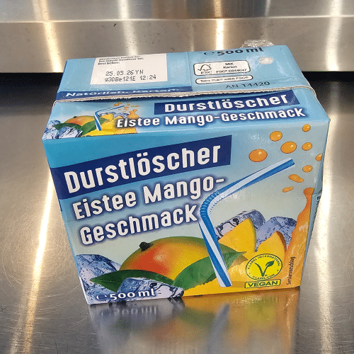 Durstlöscher Eistee Mango 0,5l
