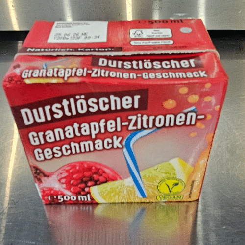 Durstlöscher Granatapfel-Zitrone 0,5l