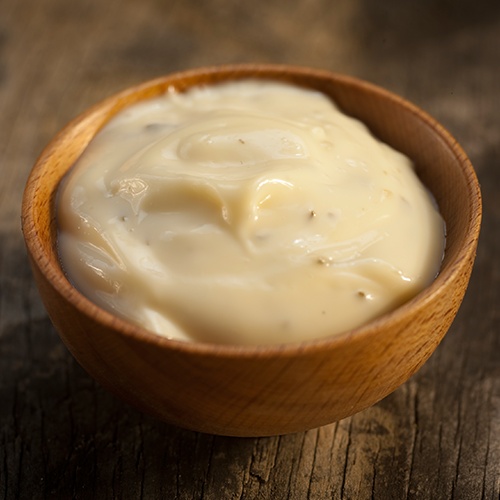 Portion Knoblauchsauce