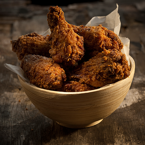 Chicken Wings (scharf, 5 Stück)