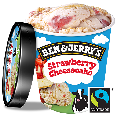 Ben & Jerry's Strawberry Cheesecake