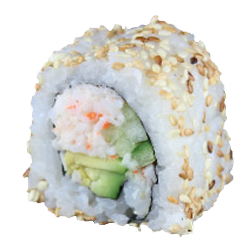 Sesam Ura-Maki (4 Stück)
