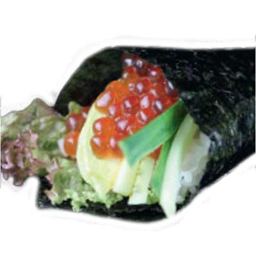 Ikura-Temaki (1 Stück)