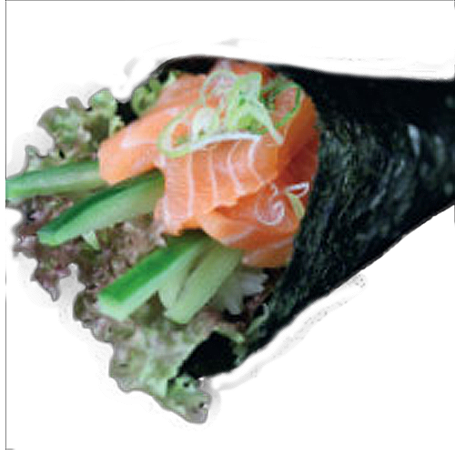 Sake-Temaki (1 Stück)