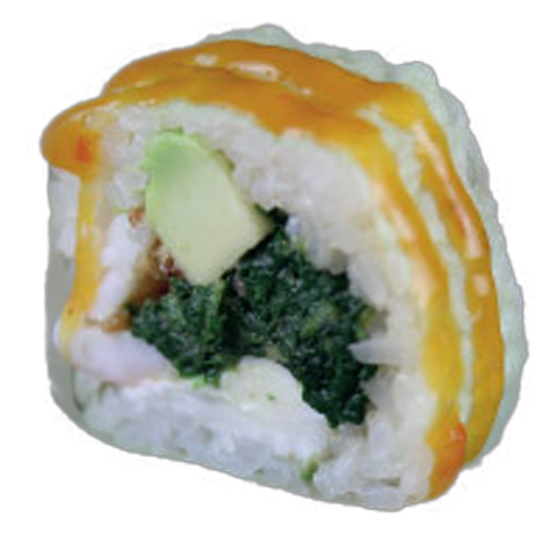 Spinat Futo-Maki (3 Stück)